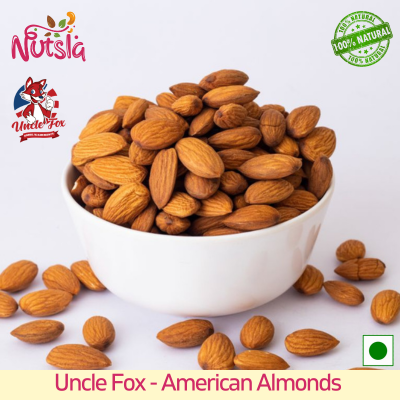 California Almonds Whole | Uncle Fox | 100% Natural & Pure - Nutsla